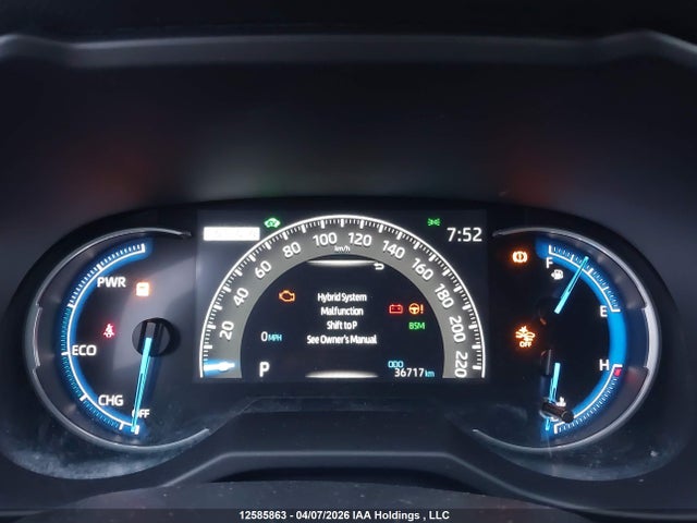 2025 Toyota Rav4 Hybrid მანქანა იყიდება აუქციონზე, vin: 2T3RWRFV2SW286090, აუქციონის ნომერი: 12585863