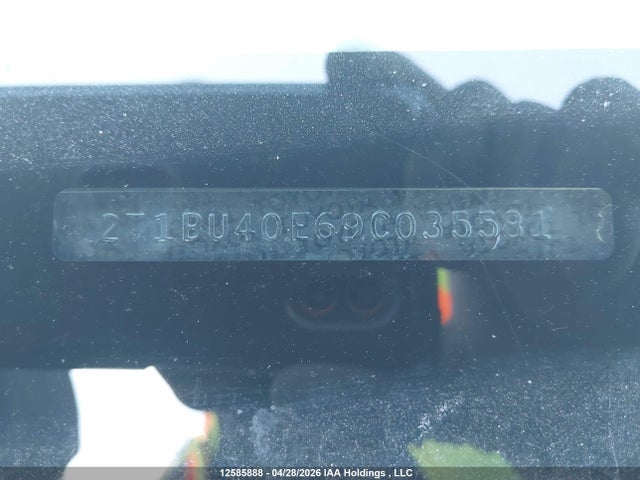 12585888 :رقم المزاد ، 2T1BU40E69C035581 vin ، 2009 Toyota Corolla S/le/xle مزاد بيع