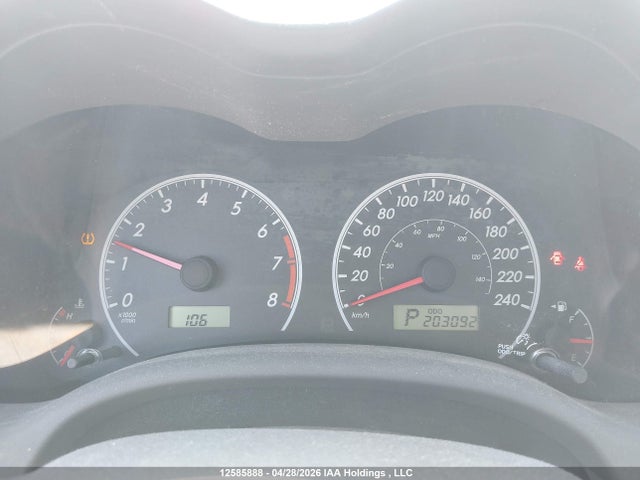 12585888 :رقم المزاد ، 2T1BU40E69C035581 vin ، 2009 Toyota Corolla S/le/xle مزاد بيع