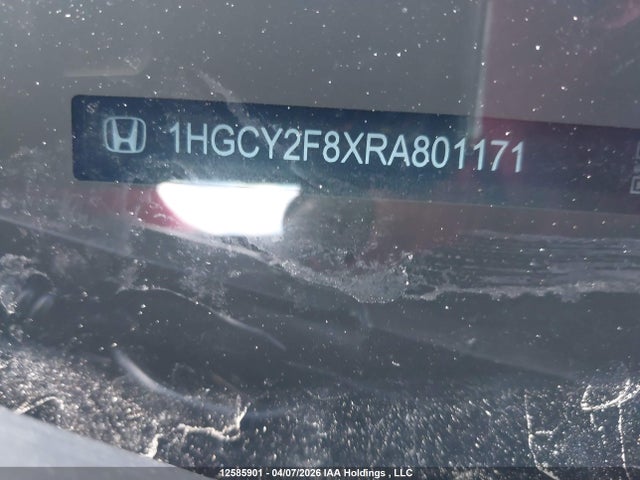 1HGCY2F8XRA801171 Honda ACCORD HYBRID