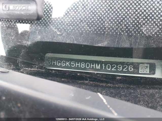 3HGGK5H80HM102926 Honda Fit Ex-l Navi