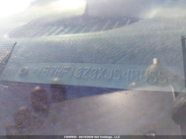 12585920 :رقم المزاد ، 1B7HF13Z3XJ548855 vin ، 1999 Dodge Ram 1500 مزاد بيع