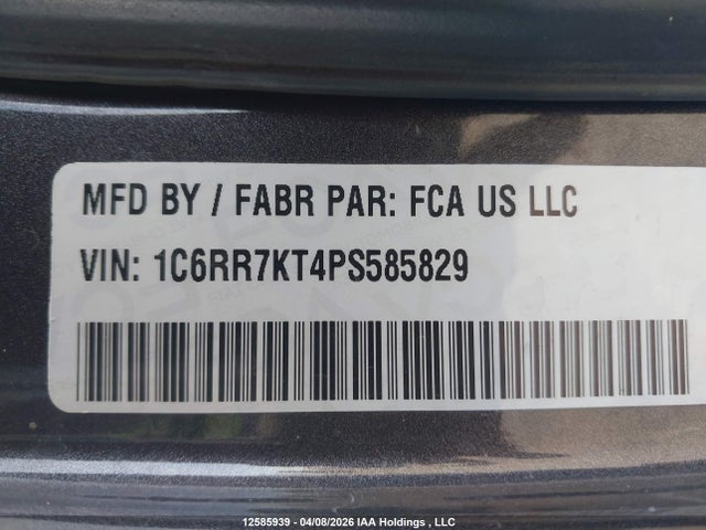 1C6RR7KT4PS585829 RAM 1500 Classic Tradesman