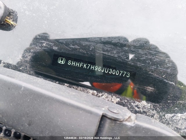 SHHFK7H96JU300773 Honda Civic Sport Touring