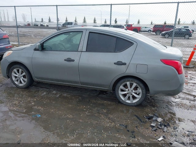 12585942 :رقم المزاد ، 3N1CN7AP6DL831758 vin ، 2013 Nissan Versa 1.6 S/1.6 Sl/1.6 Sv مزاد بيع