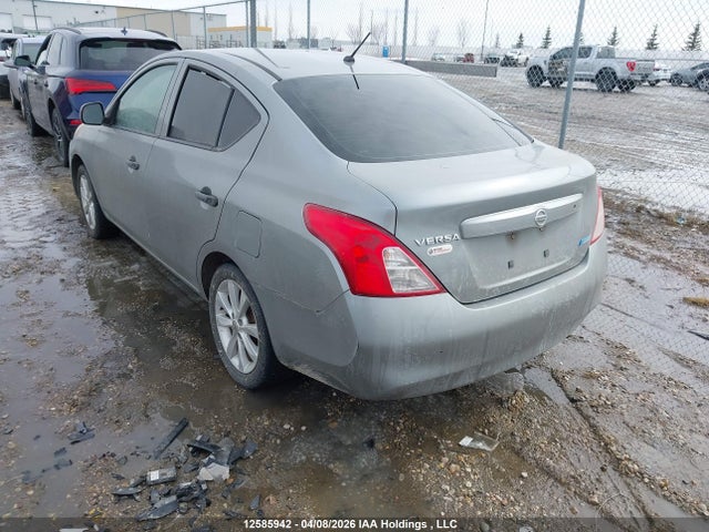 12585942 :رقم المزاد ، 3N1CN7AP6DL831758 vin ، 2013 Nissan Versa 1.6 S/1.6 Sl/1.6 Sv مزاد بيع