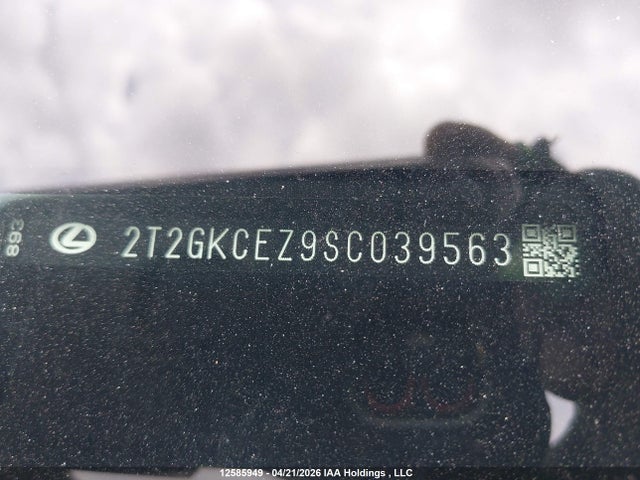 2T2GKCEZ9SC039563 Lexus Nx 350h 350h