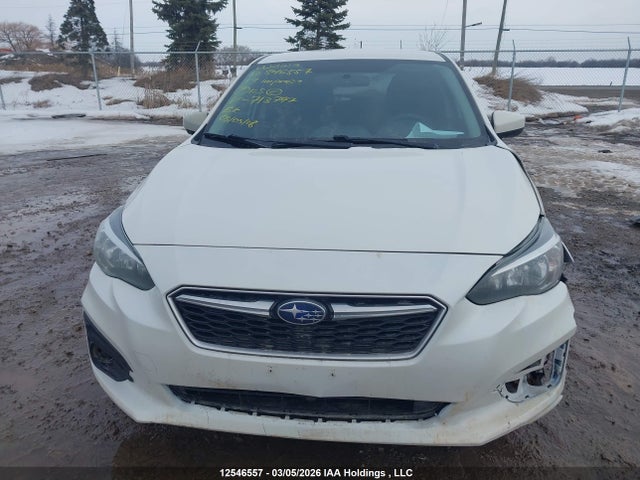 12546557 :رقم المزاد ، 4S3GTAA61K3713747 vin ، 2019 Subaru Impreza Convenience مزاد بيع