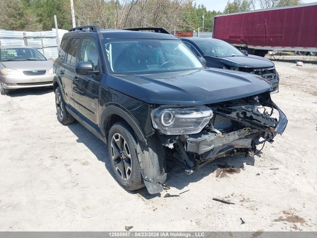 Aukcja sprzedaży 2022 Ford Bronco Sport Outer Banks, vin: 3FMCR9C62NRD63362, numer aukcji: 12585957