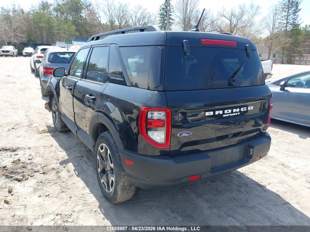 Aukcja sprzedaży 2022 Ford Bronco Sport Outer Banks, vin: 3FMCR9C62NRD63362, numer aukcji: 12585957