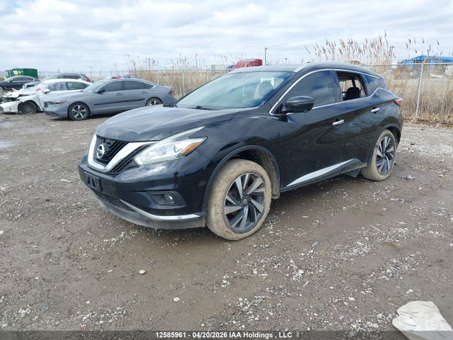 5N1AZ2MHXJN125190 Nissan Murano Midnight Edition/platinum/sl/sv