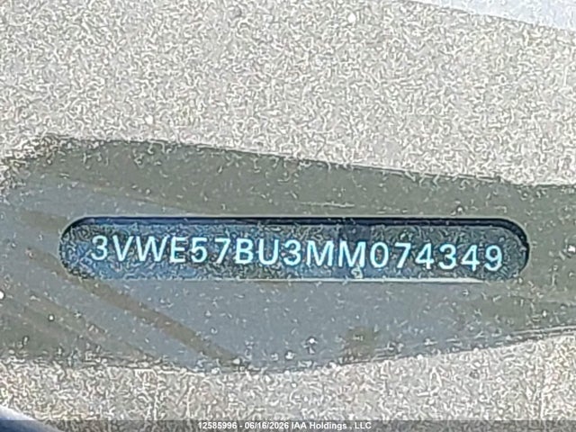 3VWE57BU3MM074349 Volkswagen Jetta Highline