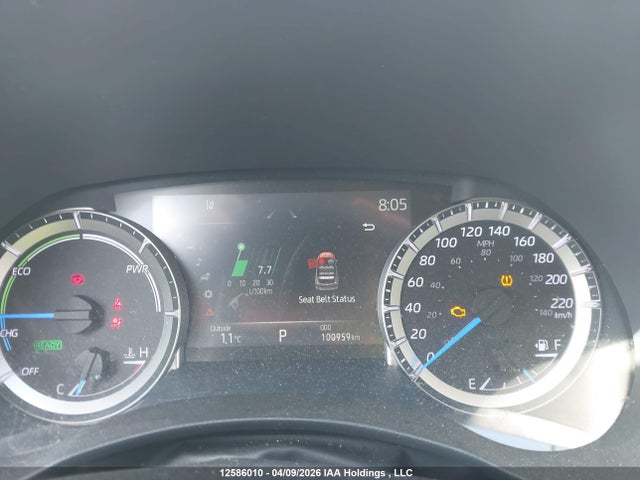 2023 Toyota Highlander Hybrid Hybrid მანქანა იყიდება აუქციონზე, vin: 5TDKBRCH4PS111764, აუქციონის ნომერი: 12586010