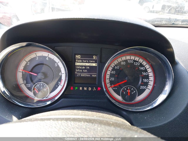 12586021 :رقم المزاد ، 2C4RDGEG1HR717907 vin ، 2017 Dodge Grand Caravan Gt مزاد بيع