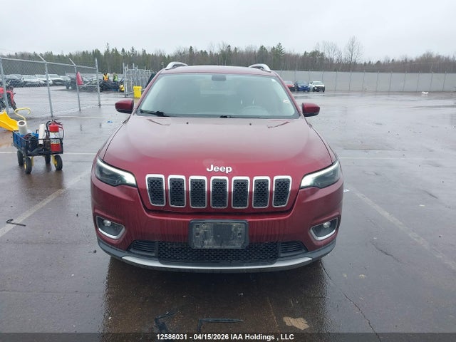 12586031 :رقم المزاد ، 1C4PJMDX5KD415448 vin ، 2019 Jeep Cherokee Limited مزاد بيع
