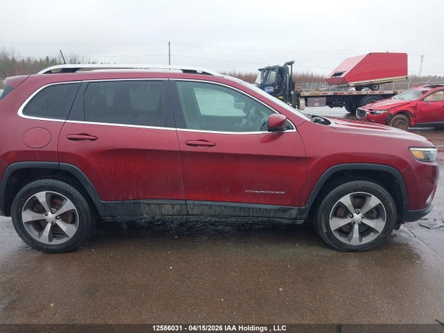 12586031 :رقم المزاد ، 1C4PJMDX5KD415448 vin ، 2019 Jeep Cherokee Limited مزاد بيع