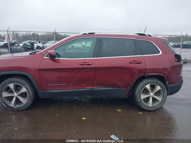 12586031 :رقم المزاد ، 1C4PJMDX5KD415448 vin ، 2019 Jeep Cherokee Limited مزاد بيع