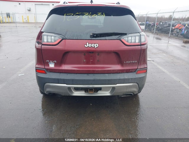 12586031 :رقم المزاد ، 1C4PJMDX5KD415448 vin ، 2019 Jeep Cherokee Limited مزاد بيع
