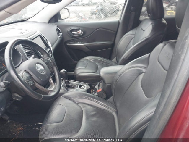12586031 :رقم المزاد ، 1C4PJMDX5KD415448 vin ، 2019 Jeep Cherokee Limited مزاد بيع