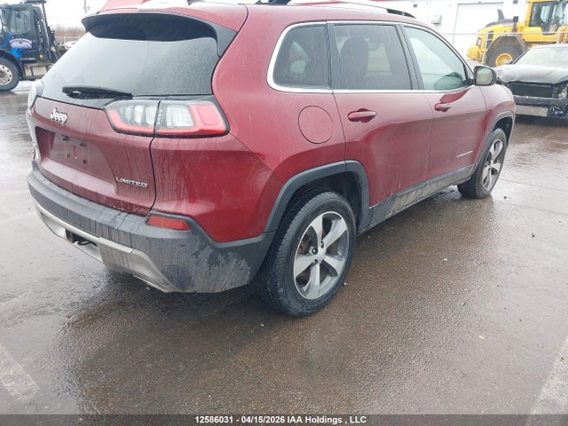 12586031 :رقم المزاد ، 1C4PJMDX5KD415448 vin ، 2019 Jeep Cherokee Limited مزاد بيع