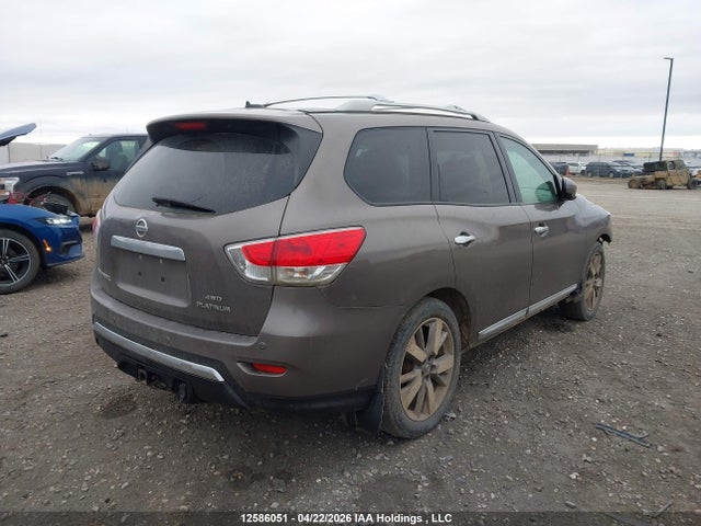 12586051 :رقم المزاد ، 5N1AR2MM0DC667105 vin ، 2013 Nissan Pathfinder Platinum/s/sl/sv مزاد بيع