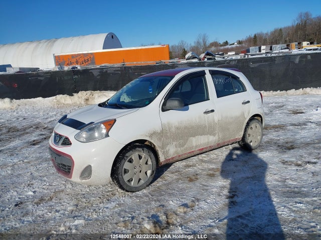 2017 Nissan Micra S/sr/sv მანქანა იყიდება აუქციონზე, vin: 3N1CK3CP0HL264239, აუქციონის ნომერი: 12548007