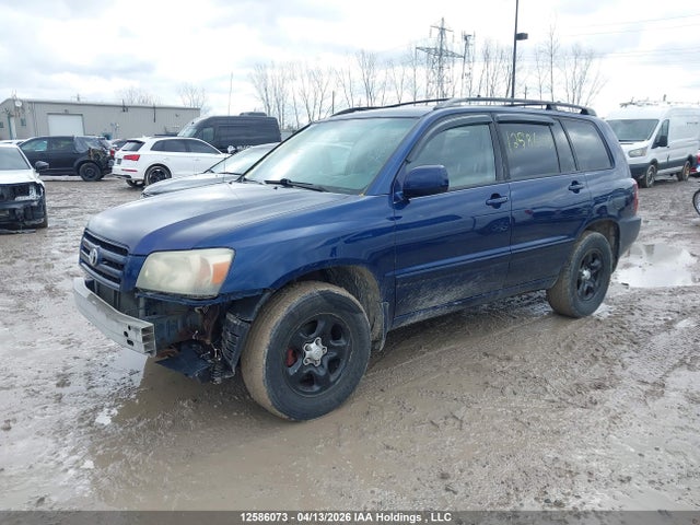 12586073 :رقم المزاد ، JTEHP21A140027064 vin ، 2004 Toyota Highlander Limited مزاد بيع