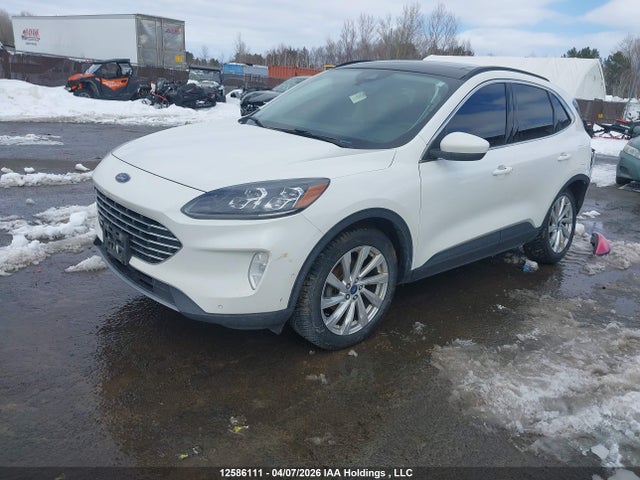 2021 Ford Escape Titanium Hybrid მანქანა იყიდება აუქციონზე, vin: 1FMCU9DZ8MUB35798, აუქციონის ნომერი: 12586111