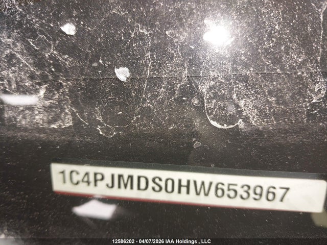 1C4PJMDS0HW653967 Jeep Cherokee Limited