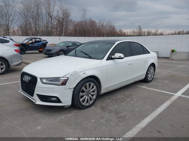 2013 Audi A4 Premium მანქანა იყიდება აუქციონზე, vin: WAUBFCFL1DN008267, აუქციონის ნომერი: 12586244