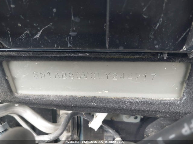 12586248 :رقم المزاد ، 3N1AB8CV0LY244717 vin ، 2020 Nissan Sentra Sv مزاد بيع