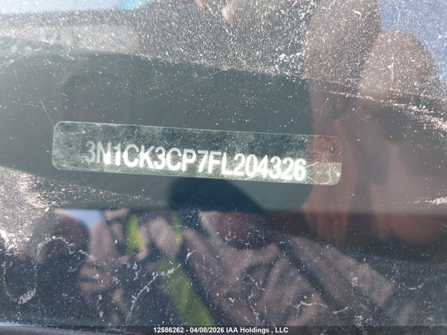 Aukcja sprzedaży 2015 Nissan Micra S/sr/sv, vin: 3N1CK3CP7FL204326, numer aukcji: 12586262
