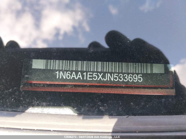 1N6AA1E5XJN533695 Nissan Titan Sv/sl/pro-4x/plat Res