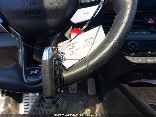 Продажа на аукционе авто 2023 Hyundai Elantra N, vin: KMHLW4AK3PU014220, номер лота: 12586278