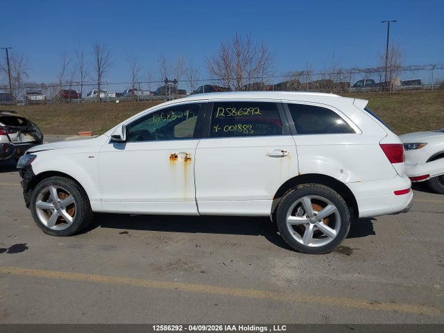 2012 Audi Q7 Prestige მანქანა იყიდება აუქციონზე, vin: WA1WMCFE7CD001883, აუქციონის ნომერი: 12586292