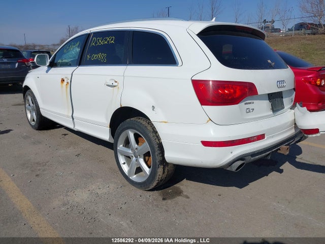 2012 Audi Q7 Prestige მანქანა იყიდება აუქციონზე, vin: WA1WMCFE7CD001883, აუქციონის ნომერი: 12586292