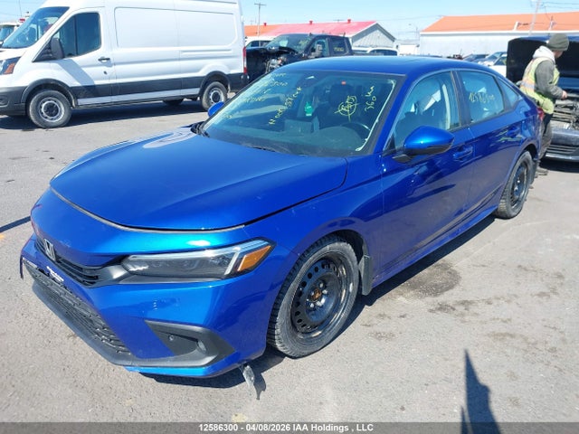 2022 Honda Civic Touring მანქანა იყიდება აუქციონზე, vin: 2HGFE1F97NH003151, აუქციონის ნომერი: 12586300