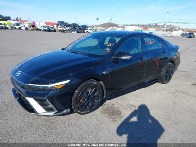 2025 Hyundai Elantra N Line მანქანა იყიდება აუქციონზე, vin: KMHLR4DF0SU924549, აუქციონის ნომერი: 12586309