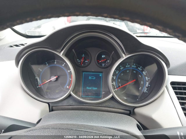 2012 Chevrolet Cruze Lt Turbo მანქანა იყიდება აუქციონზე, vin: 1G1PG5SC7C7394616, აუქციონის ნომერი: 12586310