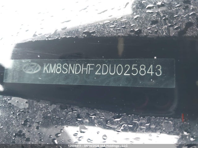 2013 Hyundai Santa Fe Xl Premium მანქანა იყიდება აუქციონზე, vin: KM8SNDHF2DU025843, აუქციონის ნომერი: 12586311