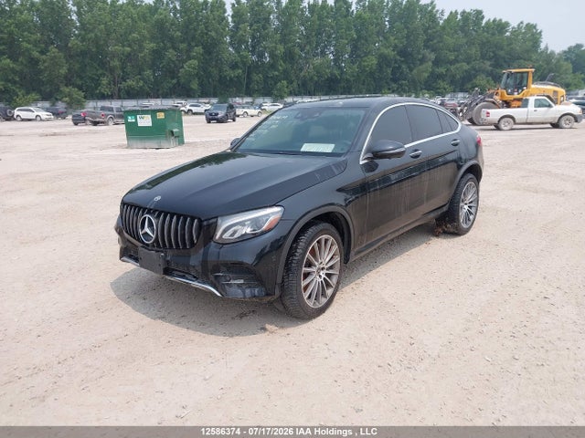 2019 Mercedes-benz Glc 300 Coupe 4matic მანქანა იყიდება აუქციონზე, vin: WDC0J4KB6KF543995, აუქციონის ნომერი: 12586374