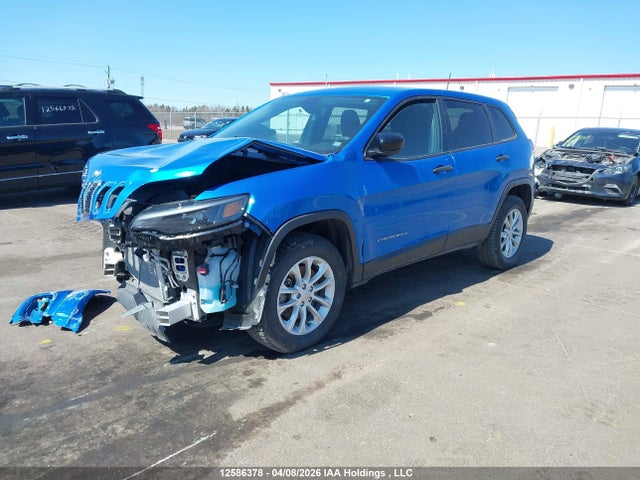 Продажа на аукционе авто 2022 Jeep Cherokee Sport, vin: 1C4PJMAB7ND549486, номер лота: 12586378
