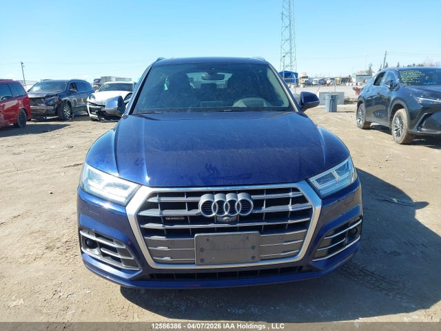 Aukcja sprzedaży 2018 Audi Q5 Technik S-line, vin: WA1FNAFY1J2037198, numer aukcji: 12586386