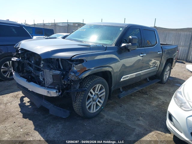 2023 Toyota Tundra Crewmax Capstone მანქანა იყიდება აუქციონზე, vin: 5TFVC5DB8PX038230, აუქციონის ნომერი: 12586397