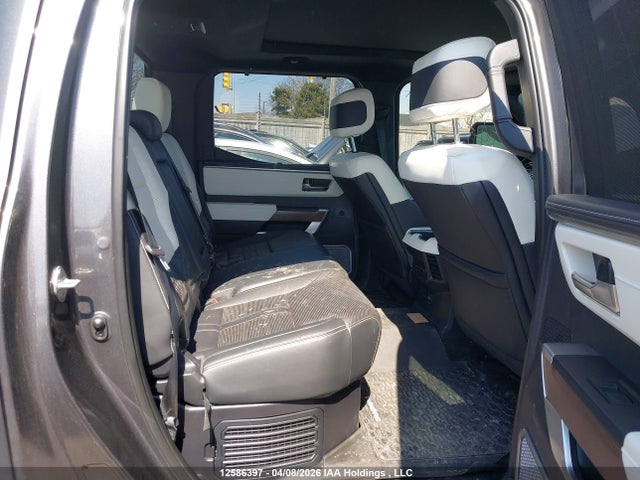 2023 Toyota Tundra Crewmax Capstone მანქანა იყიდება აუქციონზე, vin: 5TFVC5DB8PX038230, აუქციონის ნომერი: 12586397