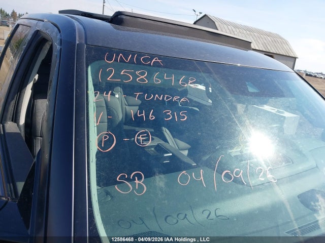 2024 Toyota Tundra Crewmax Limited/crewmax Platinum/crewmax 1794 მანქანა იყიდება აუქციონზე, vin: 5TFWA5DB1RX146315, აუქციონის ნომერი: 12586468