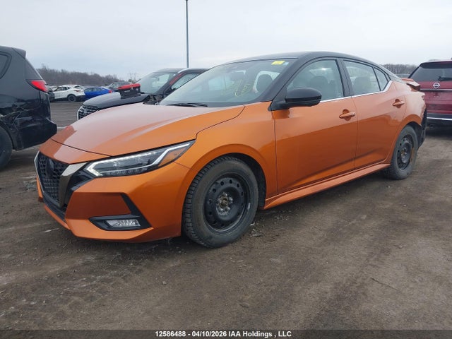 2022 Nissan Sentra Sr მანქანა იყიდება აუქციონზე, vin: 3N1AB8DV4NY319131, აუქციონის ნომერი: 12586488