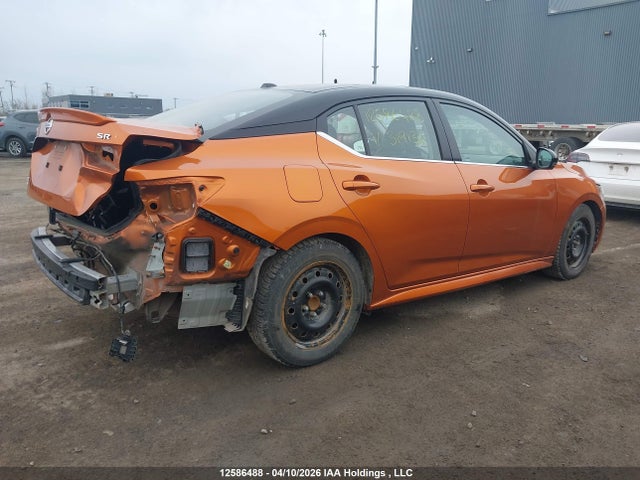 2022 Nissan Sentra Sr მანქანა იყიდება აუქციონზე, vin: 3N1AB8DV4NY319131, აუქციონის ნომერი: 12586488