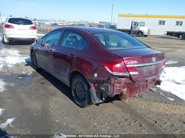 12586540 :رقم المزاد ، 2HGFB2F59EH042397 vin ، 2014 Honda Civic Sedan مزاد بيع