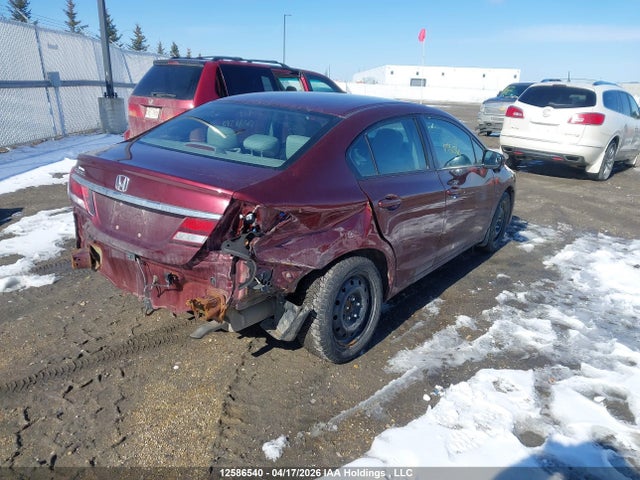 12586540 :رقم المزاد ، 2HGFB2F59EH042397 vin ، 2014 Honda Civic Sedan مزاد بيع